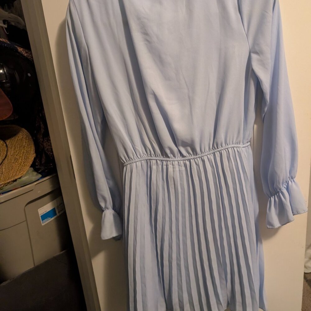 Pleated Ruffle Dress - Size Small - Picture 4 of 4